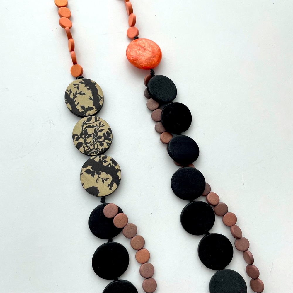 🛍3 for $25🛍 Long Statement Necklace - Circles